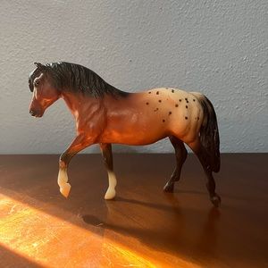 Breyer Black Appaloosa Toy Horse